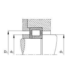 ALS NUP230-E-M1, (j) DIN 5412-1 ˜ʵҪߴ, λS, ɷx, ּ