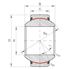 P(gun)(ji)S GE40-FW-2RS, (j) DIN ISO 12 240-1 (bio)(zhn), So(h)ɂ(c)ܷ