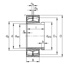 {(dio)ĝLS 23038-E1-K-TVPB + AH3038G, (j) DIN 635-2 ˜ʵҪߴ, F׺ж