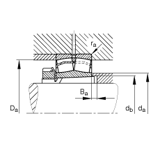 {(dio)ĝLS 22206-E1-K + H306, (j) DIN 635-2 ˜ʵҪߴ, F׺;o